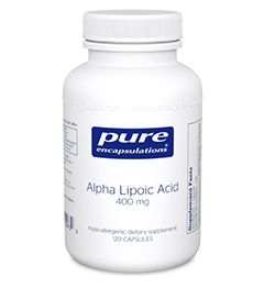 Alpha Lipoic Acid 400 mg. 60's - MIND OF NATURE